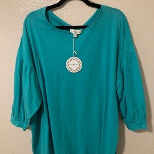 Umgee Women's Teal Top